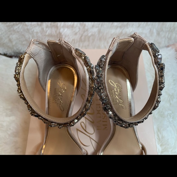 Jewel Badgley Mischka Caroline Sandal Size 5.5 - Picture 6 of 8